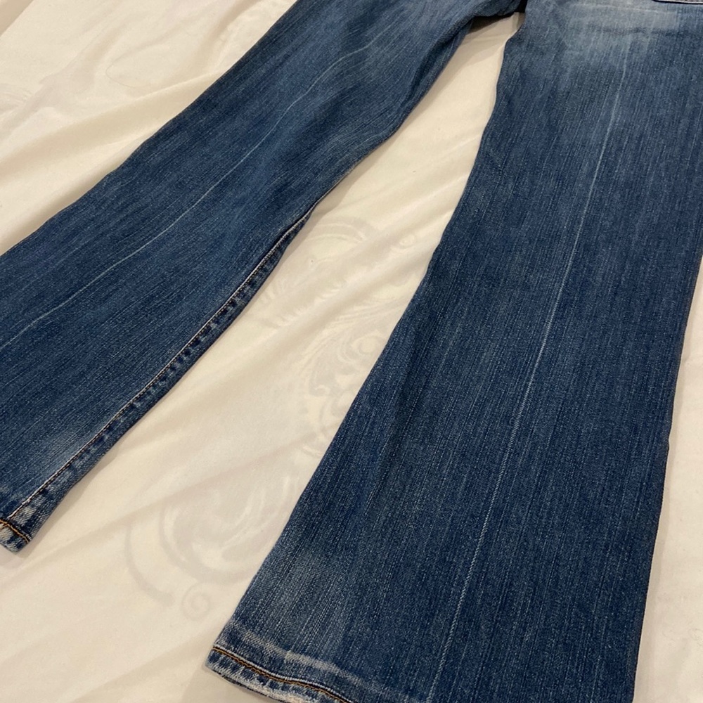 vintage 7 For All Mankind low waisted y2k jeans - Picture 3 of 3